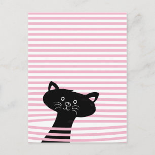 Postal ¡Mi Amigo Purr-fecto! Valentine de clase Cute Cat