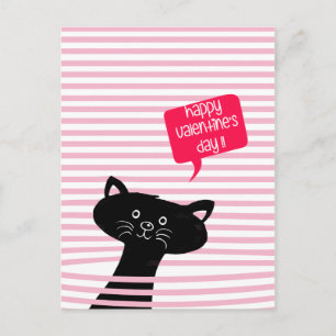 Postal ¡Mi Amigo Purr-fecto! Valentine de clase Cute Cat