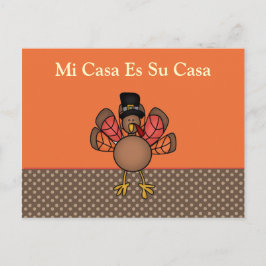 Postal Mi casa es tu casa