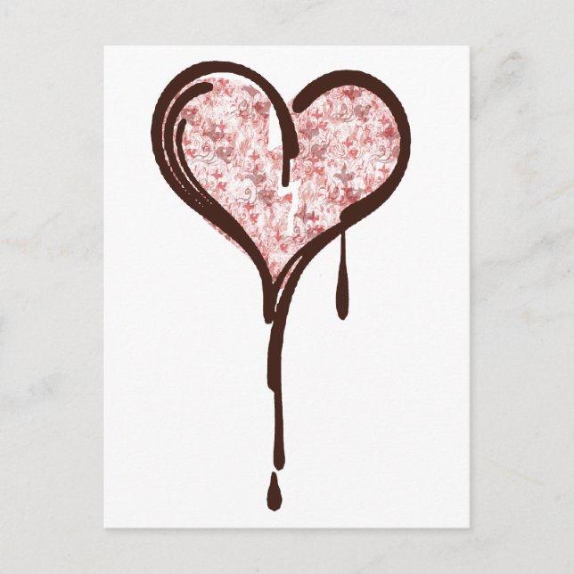 Postal mi corazón (Anverso)