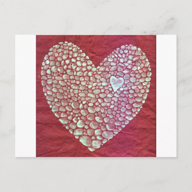 Postal Mi corazón despierta (Anverso)