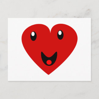 Postal Mi corazón feliz