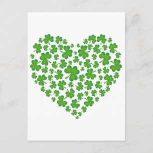 Postal Mi corazón irlandés