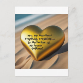 Postal Mi Corazón, Mi Todo... Mi Novia Siempre