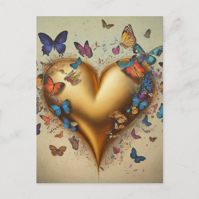Postal "Mi Corazón, Mi Todo... Mi Siempre Novia (Anverso)