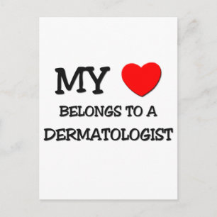 Postal Mi Corazón Pertenece A Un DERMATOLOGISTA