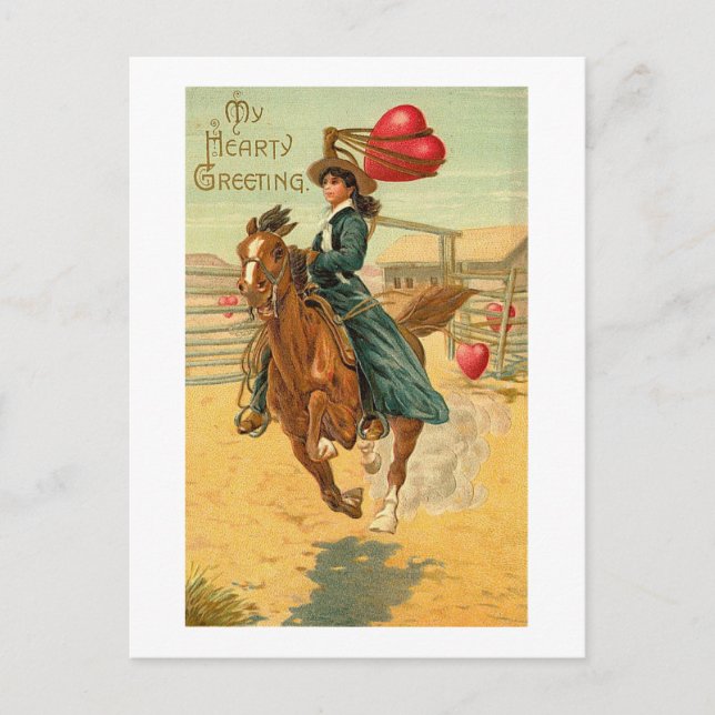 Postal Mi Cordial saludo (Anverso)