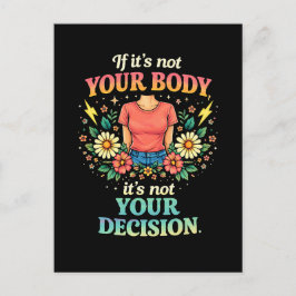 Postal Mi Cuerpo, Mi Elección