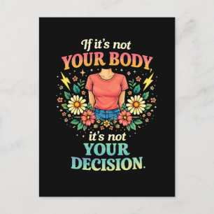 Postal Mi Cuerpo, Mi Elección