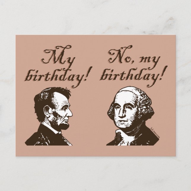 Postal Mi cumpleaños (Anverso)