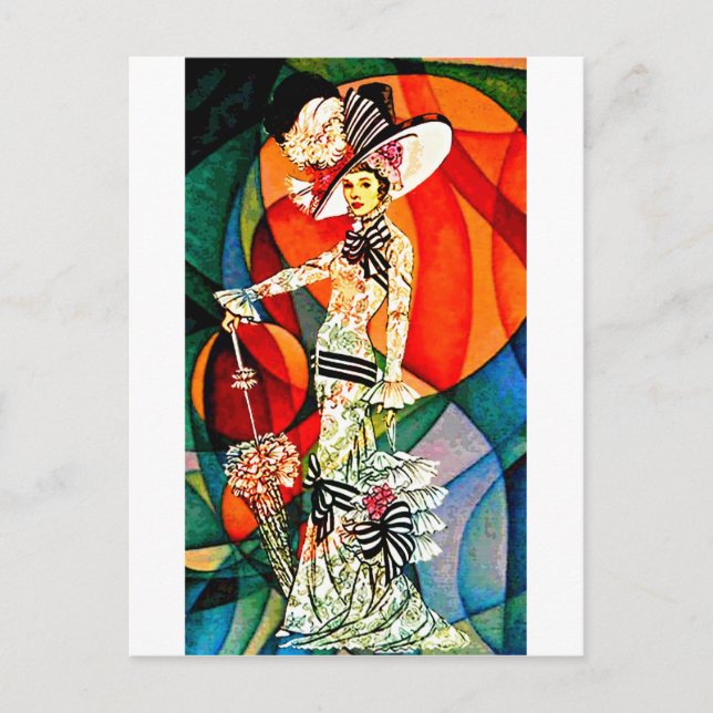 Postal MI DAMA DE LA FERIA.jpg (Anverso)