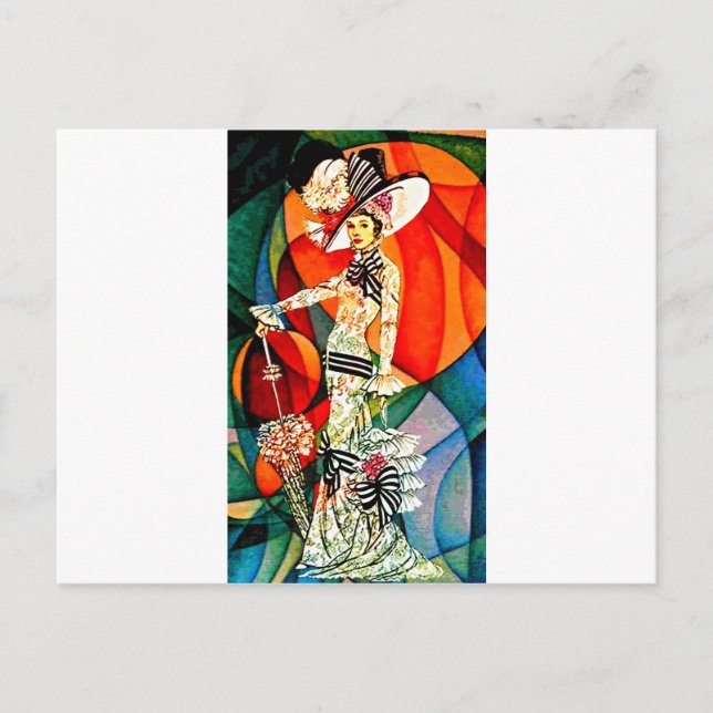 Postal MI DAMA DE LA FERIA.jpg (Anverso)