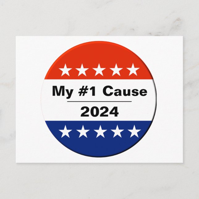 Postal Mi edición electoral de 2024 (Anverso)