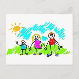 Postal Mi familia