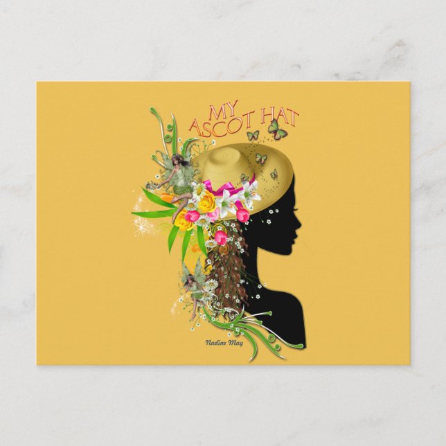 Postal Mi Gorra Ascot (Anverso)