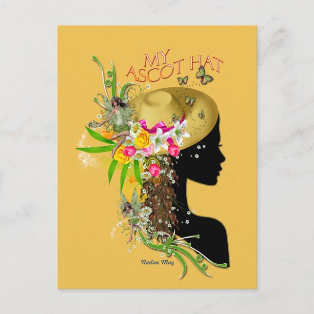 Postal Mi Gorra Ascot (Anverso)
