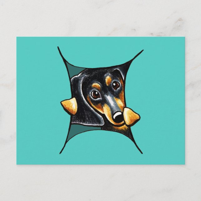 Postal Mi interior Dachshund (Anverso)