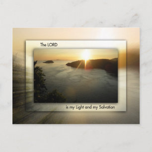 Postal Mi luz y mi salvación