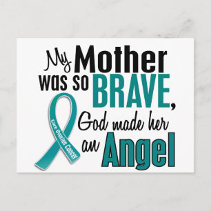 Postal Mi Madre Es Un Cáncer De Ovario Ángel 1