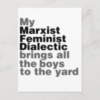 Mi marxista diplomático feminista trae a todos los
