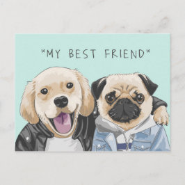 Postal Mi mejor amigo