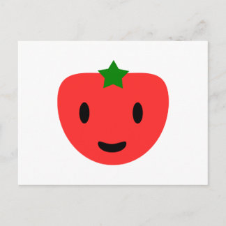 Postal Mi muy feliz tomate