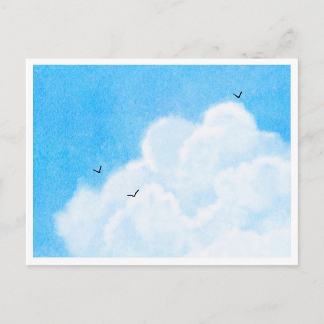 Postal Mi oh qué día maravilloso (Anverso)