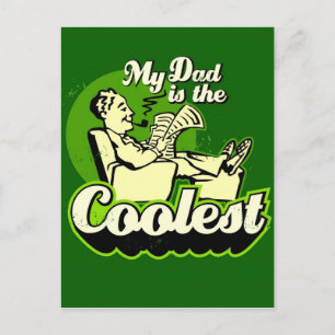 Postal Mi papá es el más frío