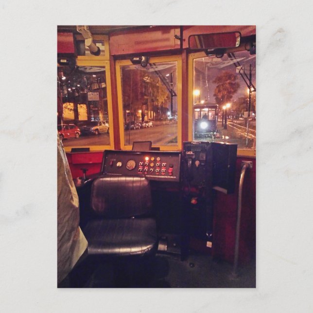 Postal Mi paseo en tranvía, Nueva Orleans (Anverso)