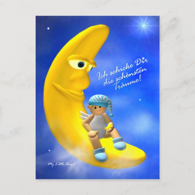 Postal Mi pequeño ángel: Traumstunde (Anverso)