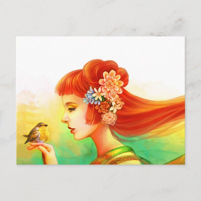 Postal Mi pequeño ladrón (Anverso)