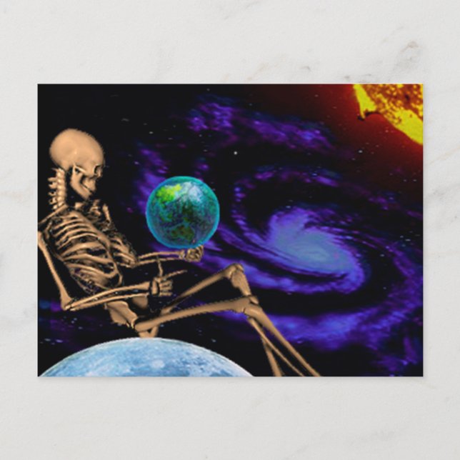 Postal Mi pequeño mundo (Anverso)