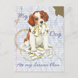 Postal Mi plan de clases de Kooiker Ate My Lesage