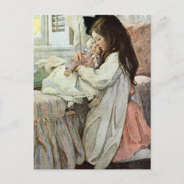 Postal Mi preciado dolor (Anverso)