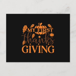 Postal Mi primer agradecimiento