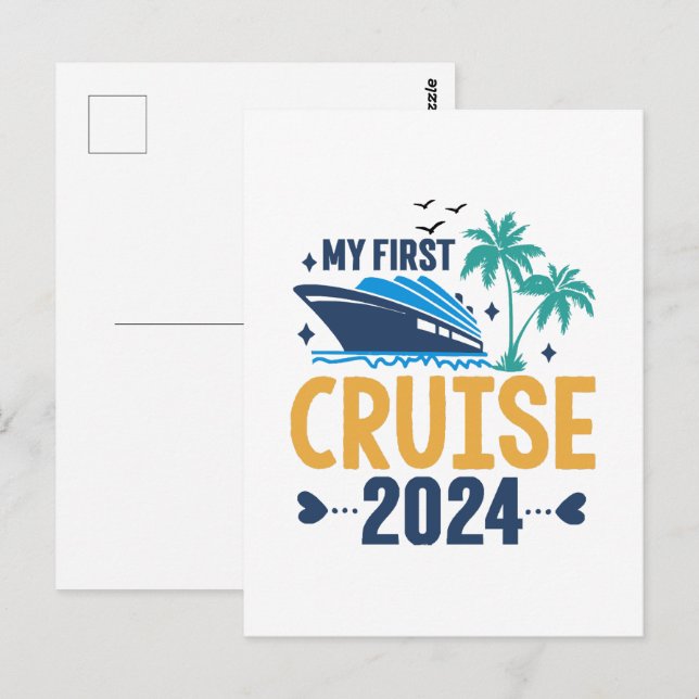 Postal Mi Primer Crucero 2024 (Anverso / Reverso)
