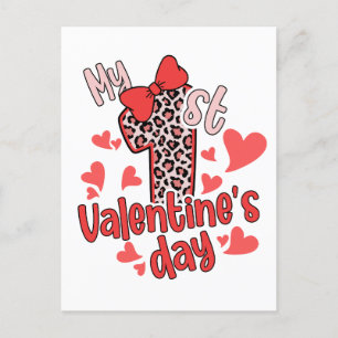 Postal Mi primer día de San Valentín