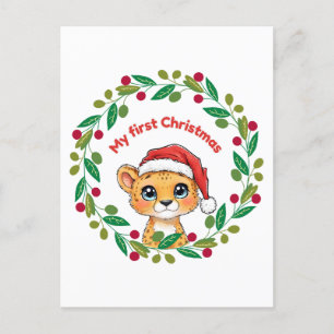 Postal Mi primer ornamento navideño