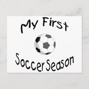 Postal Mi primera temporada de fútbol