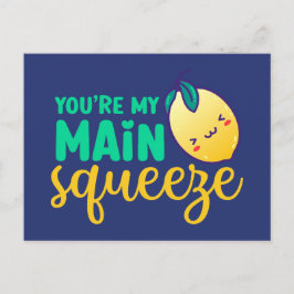 Postal Mi principal El día de San Valentín de Squeeze Cut