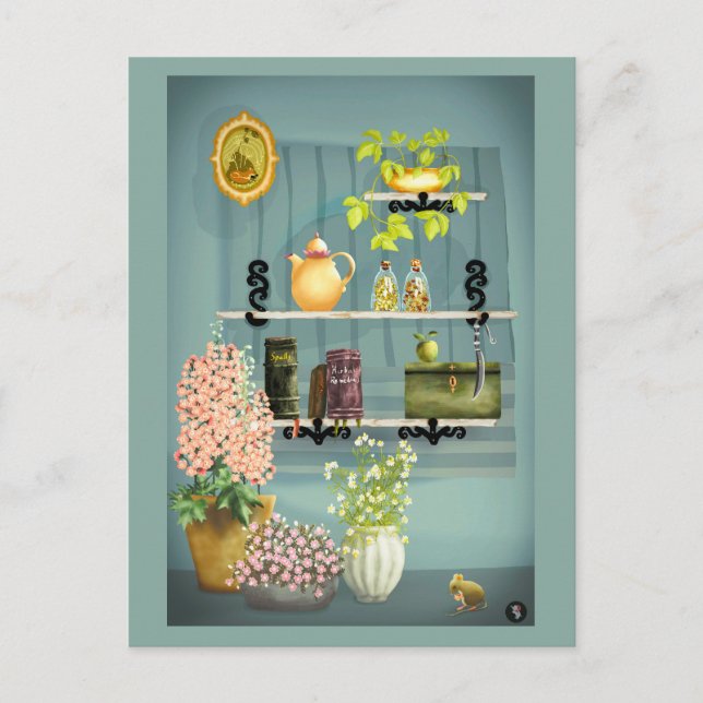 Postal Mi rincón de cosas brutales (Anverso)