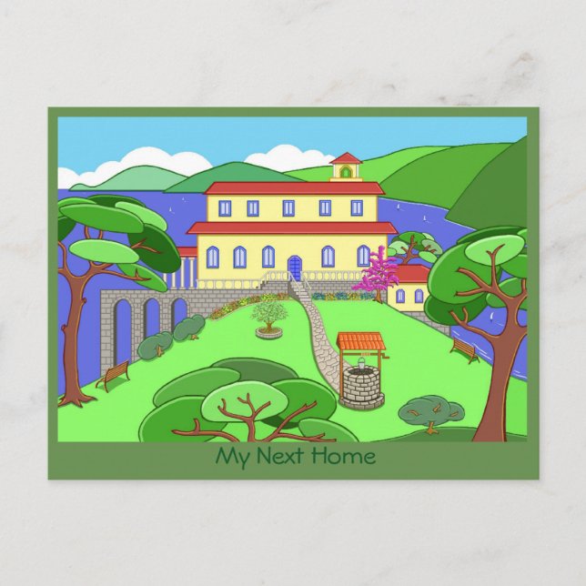 Postal Mi siguiente hogar (Anverso)