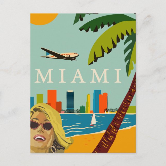Postal Miami (Anverso)