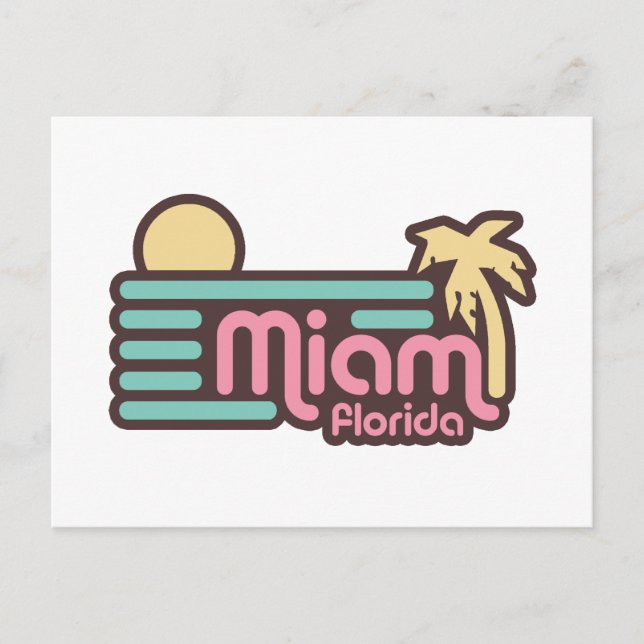 Postal Miami (Anverso)