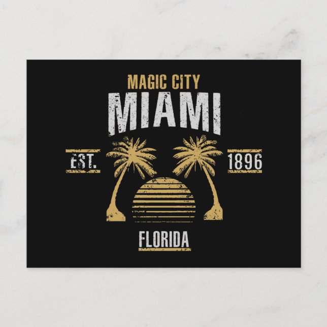 Postal Miami (Anverso)
