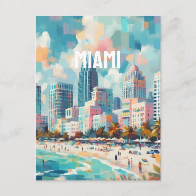 Postal miami (Anverso)