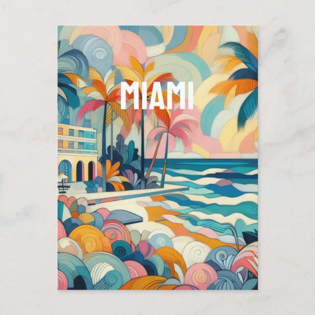 Postal miami (Anverso)