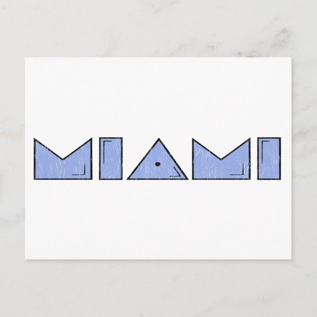 Postal miami (Anverso)