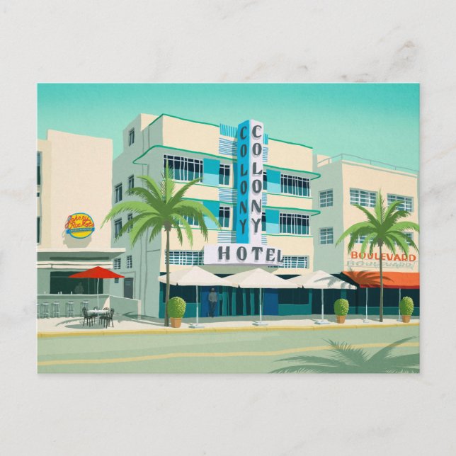 Postal Miami (Anverso)