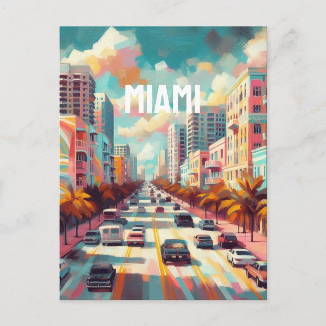 Postal miami (Anverso)